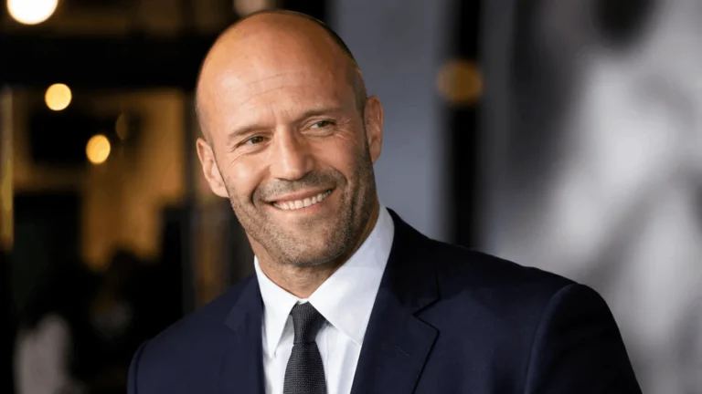 Jason Statham net worth on a film set