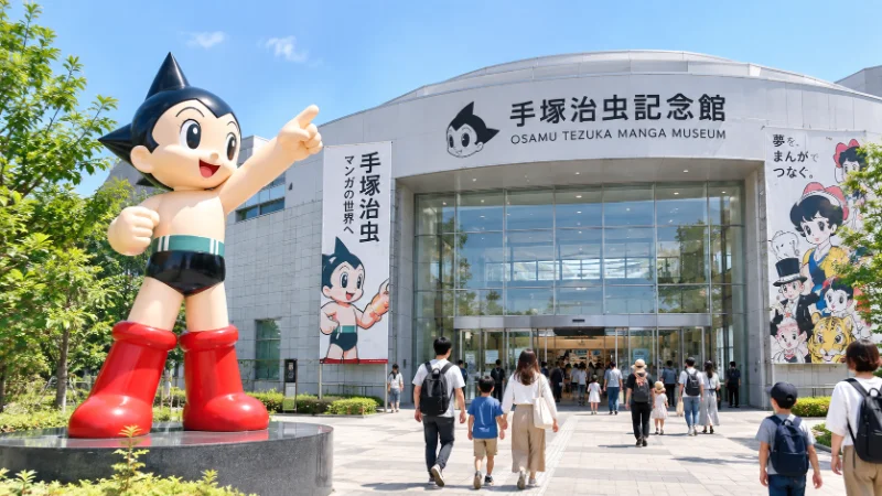 The Osamu Tezuka Manga Museum in Takarazuka, Japan